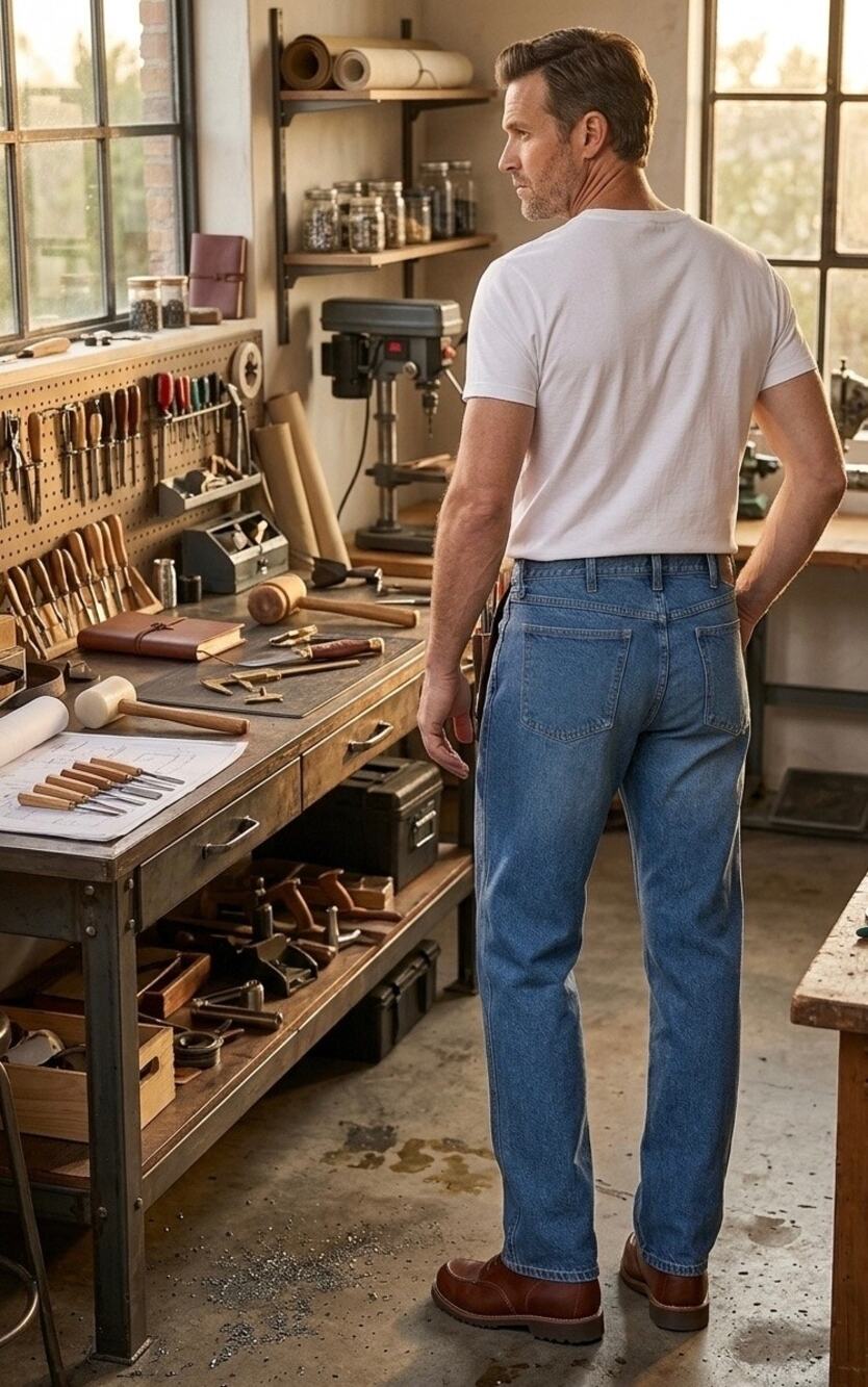 Five Star Premium Denim Relaxed Fit Men's Jeans